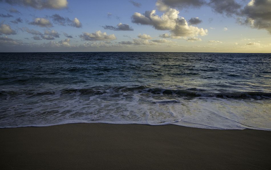 Sunrise at Waimanalo Beach