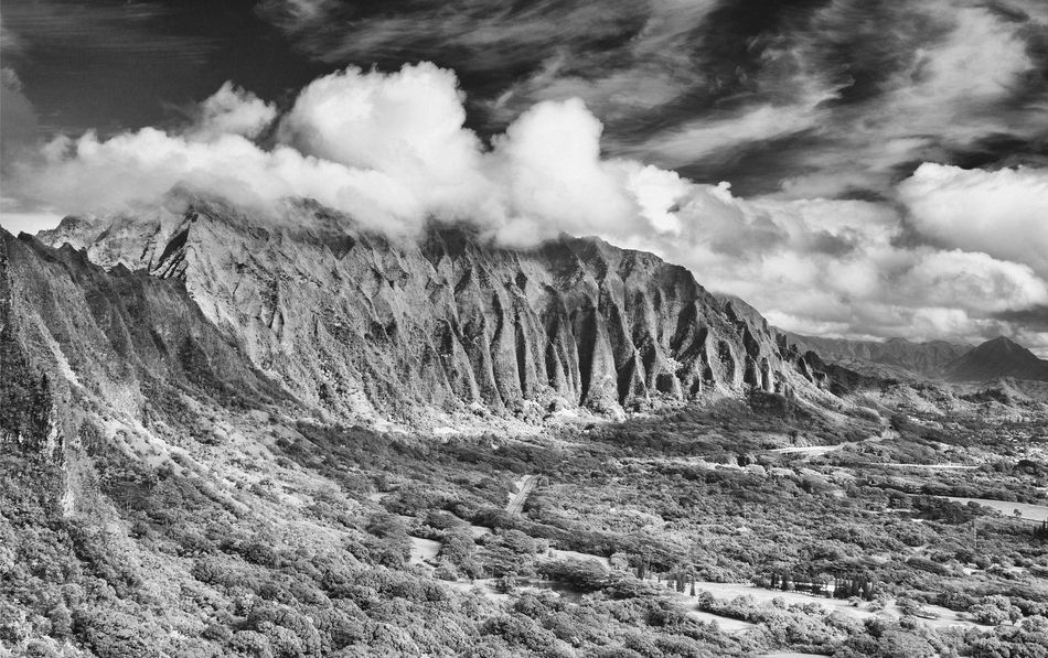 Clouds over the Pali, Windward O'ahu