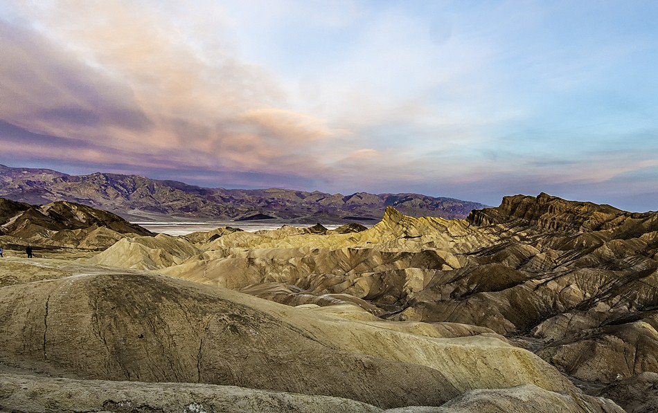 A view from Zabriskie Point, Death Valley, #3