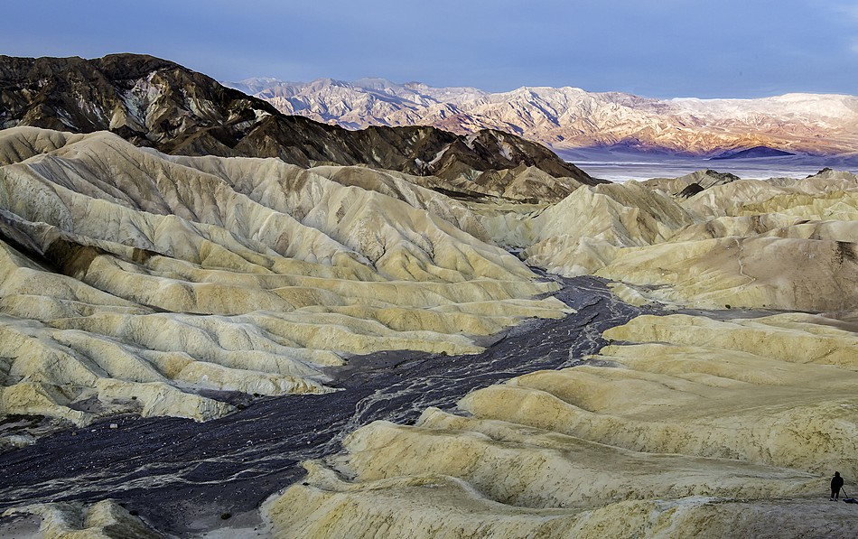 A view from Zabriskie Point, Death Valley, #4